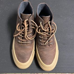 Seavees brown leather boots
